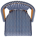 Safavieh California Side Chairs (Set of 2) , PAT7530 - Navy / White