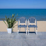 Safavieh California Side Chairs (Set of 2) , PAT7530 - Navy / Navy