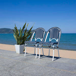 Safavieh California Side Chairs (Set of 2) , PAT7530 - Navy / Navy