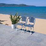 Safavieh California Side Chairs (Set of 2) , PAT7530 - Navy / Navy
