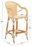 Safavieh California Bar Stool , PAT7535 - Natural