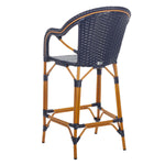 Safavieh California Bar Stool , PAT7535 - Navy