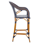 Safavieh California Bar Stool , PAT7535 - Navy