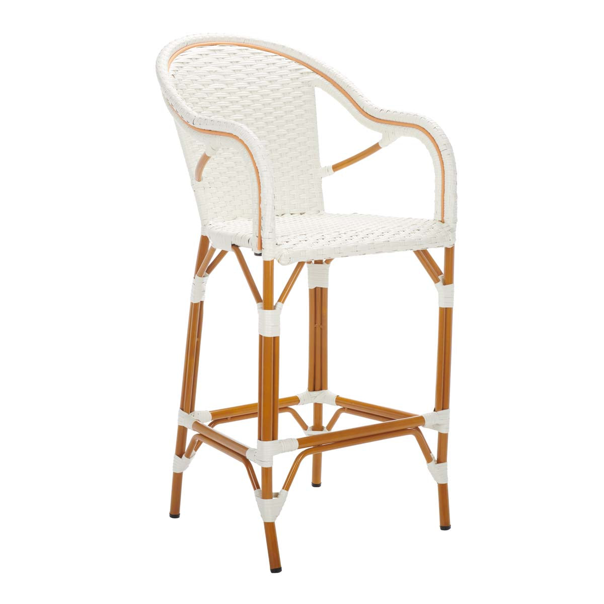 Safavieh California Bar Stool , PAT7535 - White