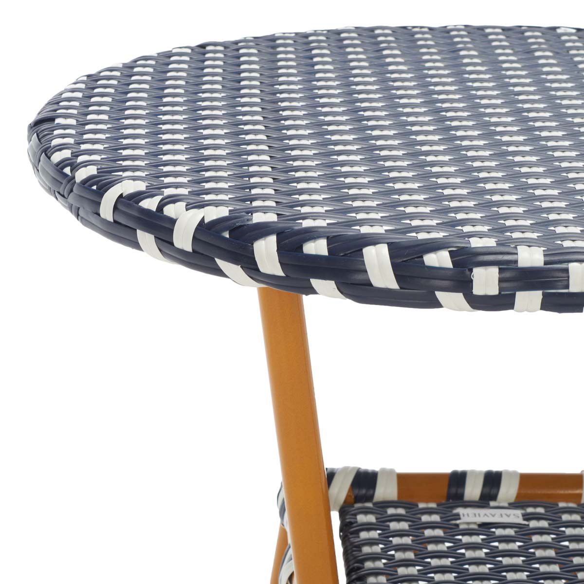 Safavieh California Bistro Table , PAT7536 - Navy / White