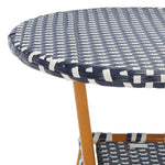 Safavieh California Bistro Table , PAT7536 - Navy / White