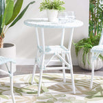Safavieh California Bistro Table , PAT7536 - Baby Blue / White
