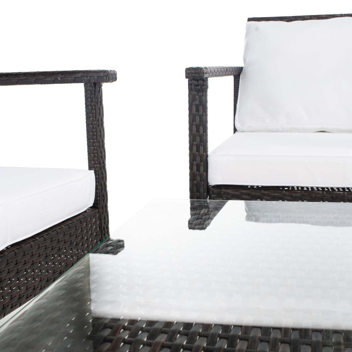 Brown/White Cushion - Brown/White Cushion