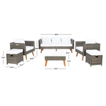 Safavieh Presla 6 Piece Living Set , PAT7715