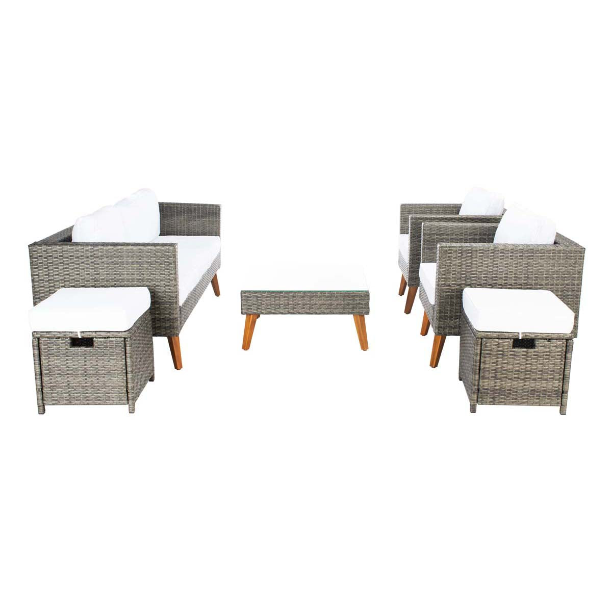 Safavieh Presla 6 Piece Living Set , PAT7715