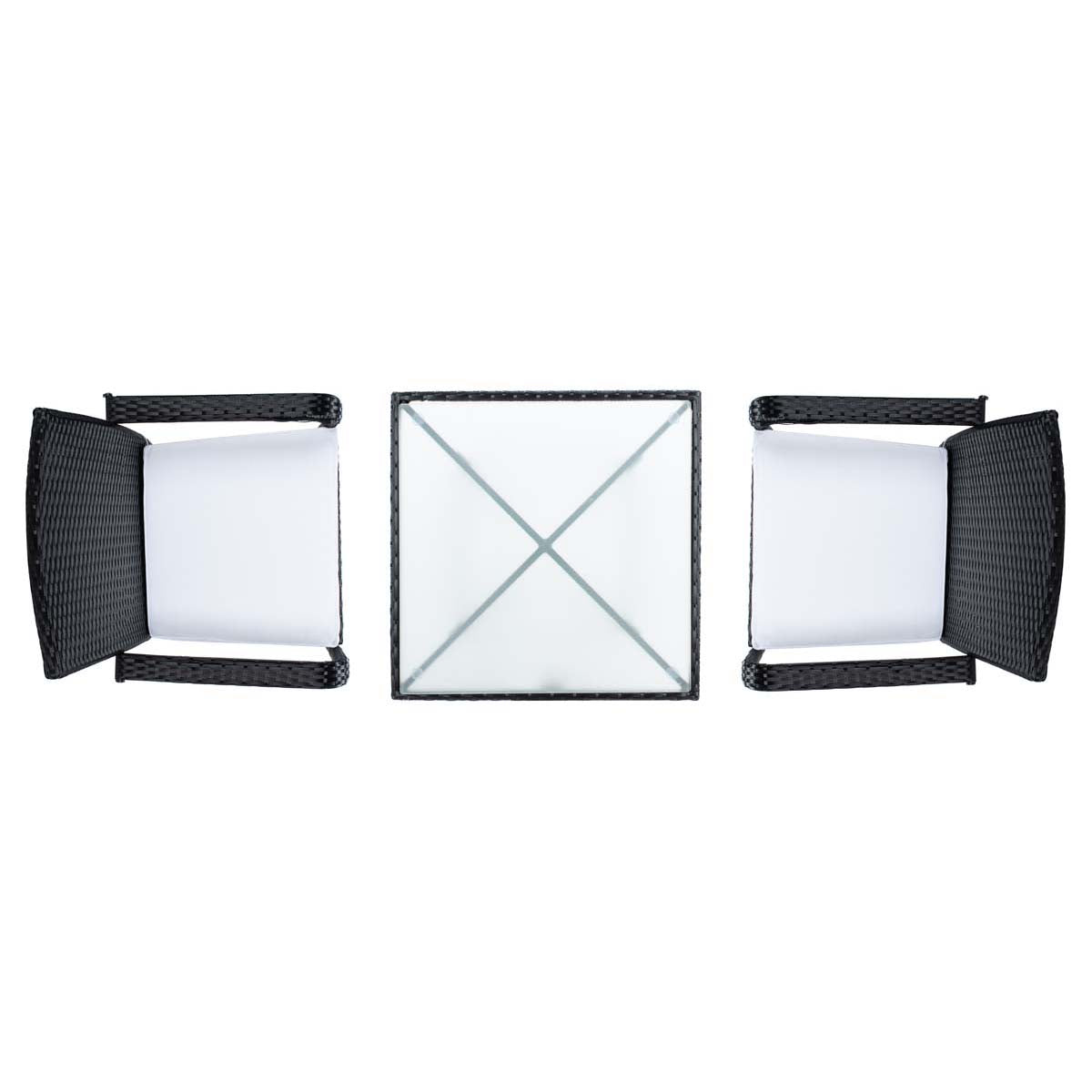 Safavieh Laban Bistro Set , PAT7718 - Black / White