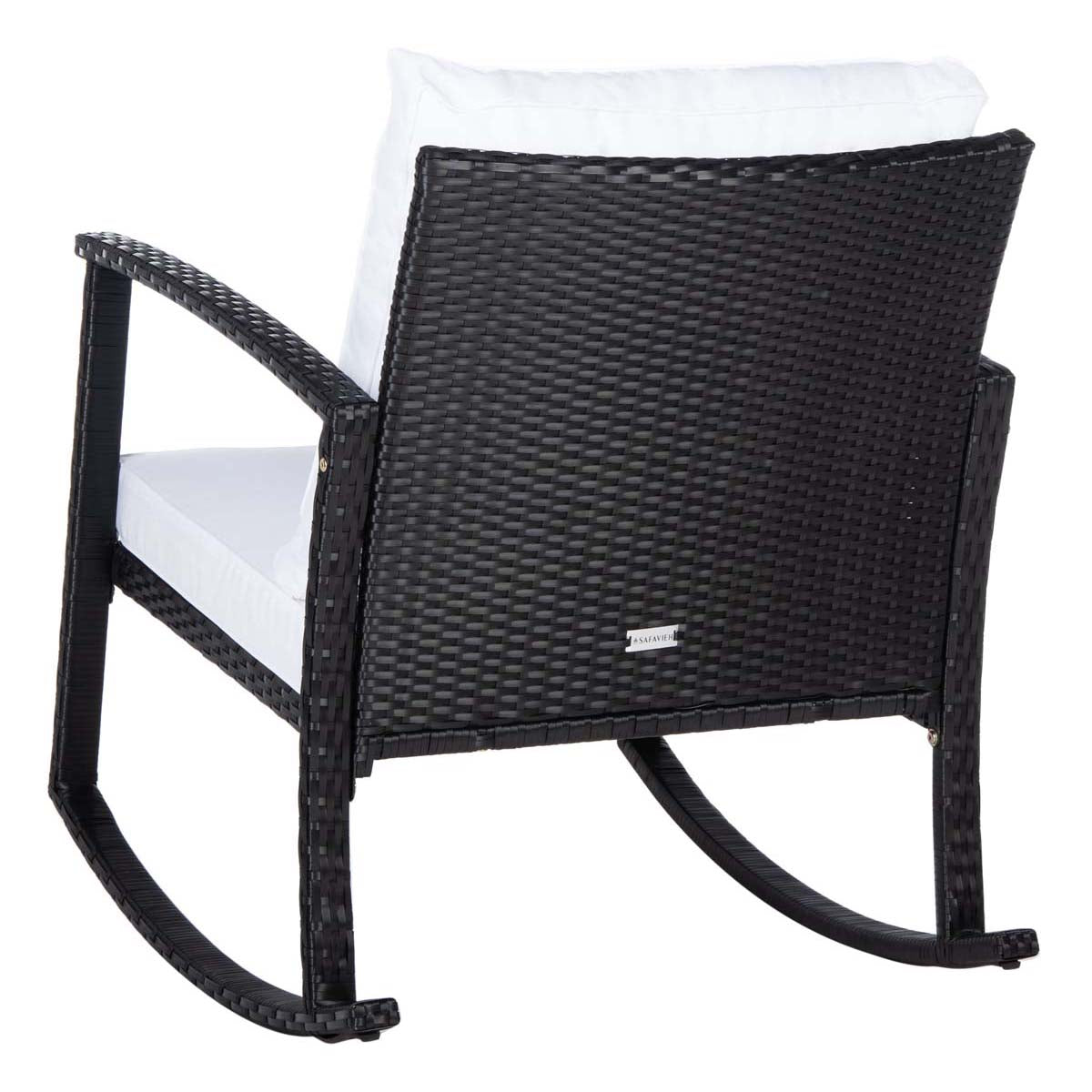 Safavieh Daire Rocking Chair , PAT7721 - Black / White