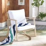 Safavieh Daire Rocking Chair , PAT7721 - Beige / White
