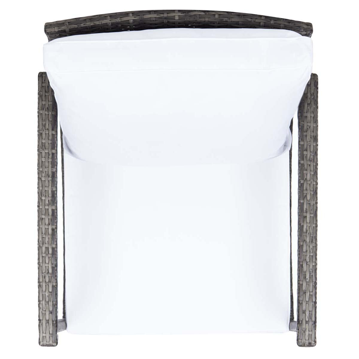 Safavieh Daire Rocking Chair , PAT7721 - Grey Brown / White