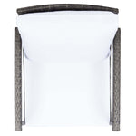 Safavieh Daire Rocking Chair , PAT7721 - Grey Brown / White