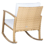 Safavieh Daire Rocking Chair , PAT7721 - Natural / White