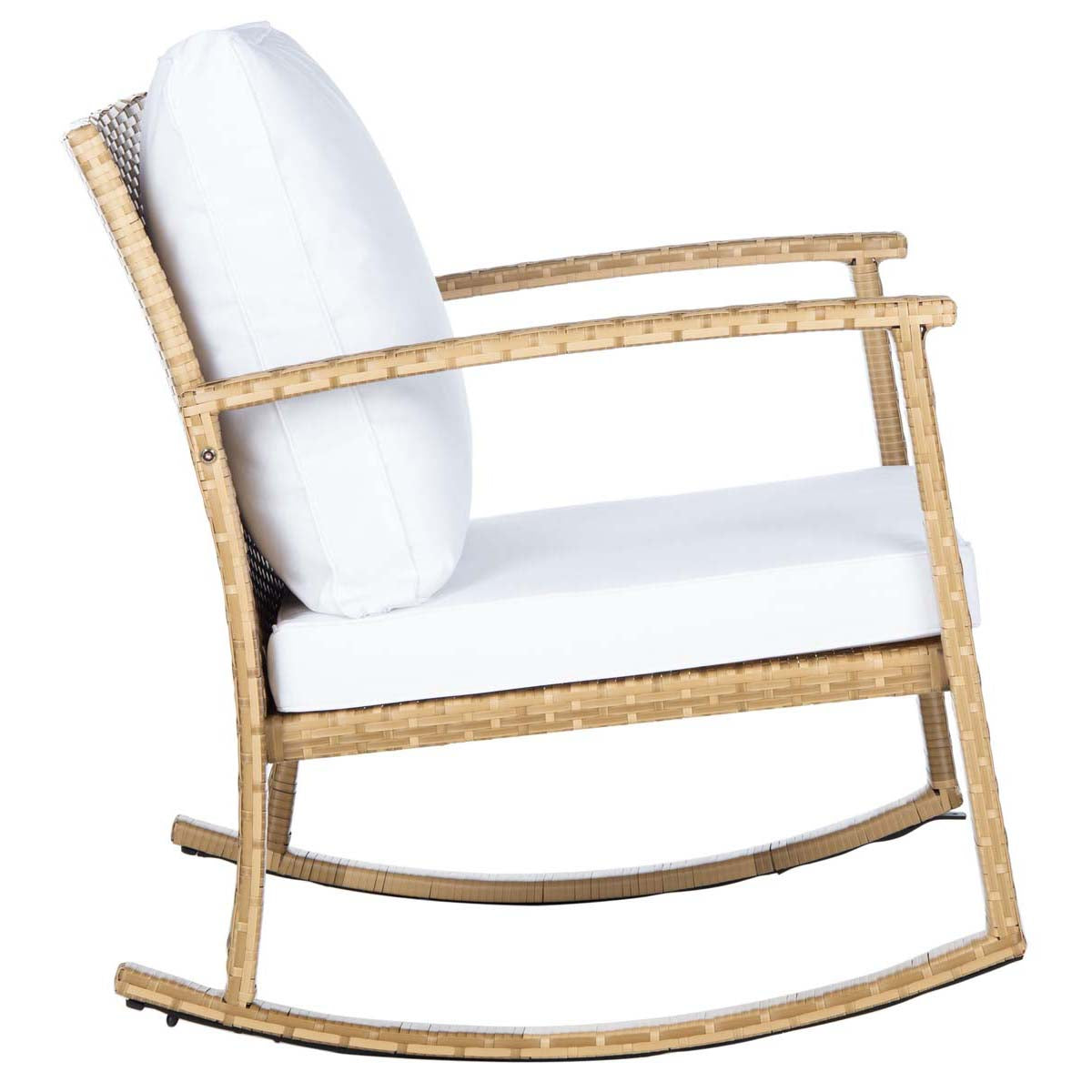 Safavieh Daire Rocking Chair , PAT7721 - Natural / White