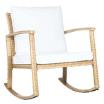 Safavieh Daire Rocking Chair , PAT7721 - Natural / White