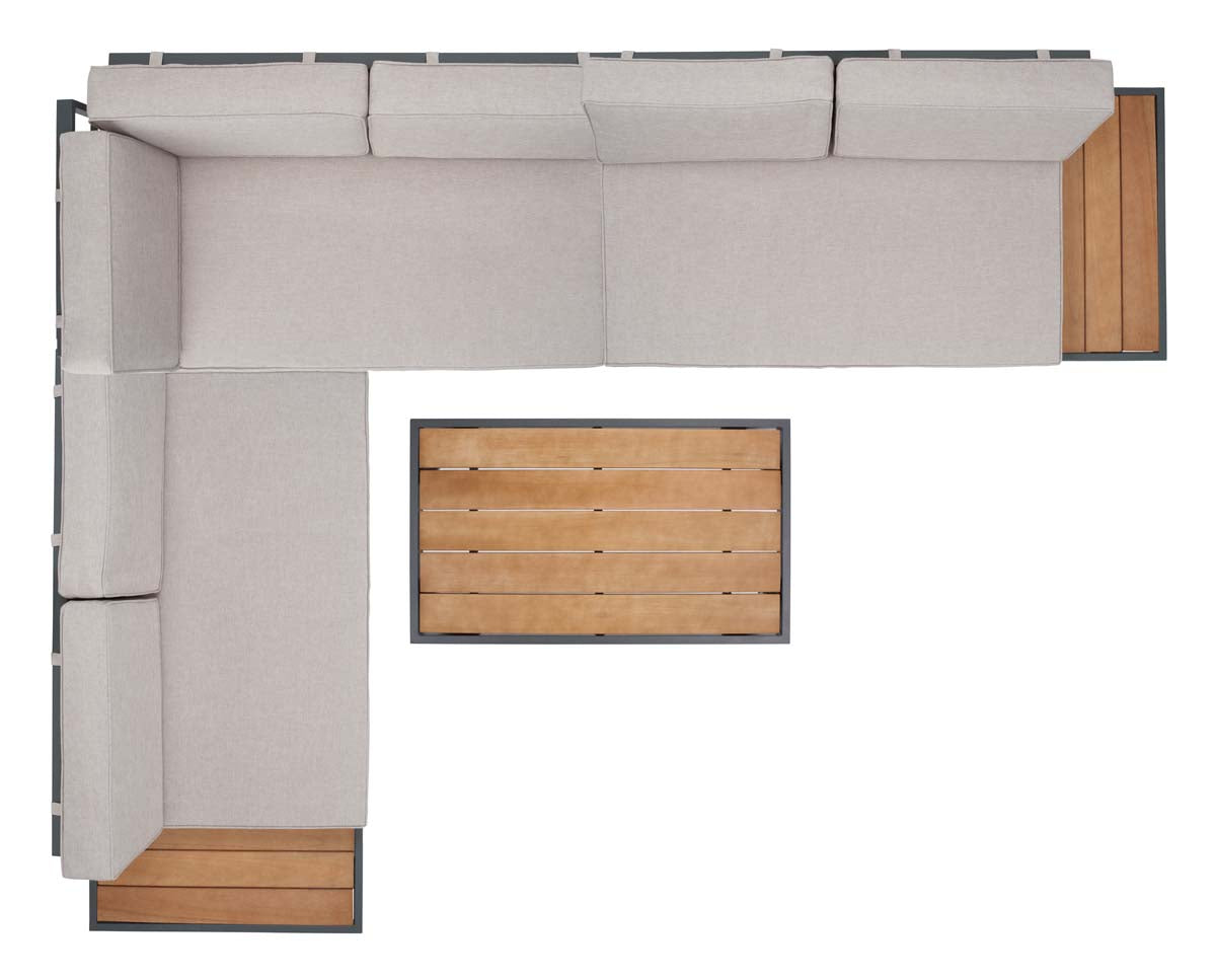 Safavieh Guthrie Corner Living Set , PAT7724