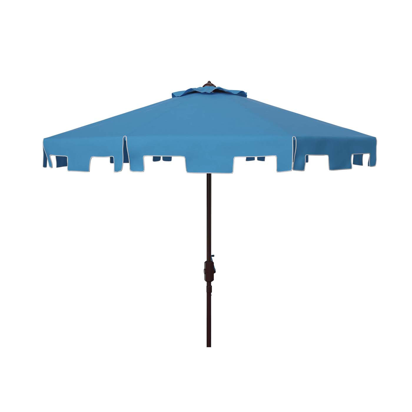 Safavieh Zimmerman 9 Ft Market Umbrella , PAT8000  - Blue