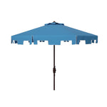Safavieh Zimmerman 9 Ft Market Umbrella , PAT8000  - Blue