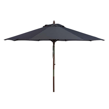 Safavieh Cannes 9Ft Wooden Outdoor Umbrella , PAT8009