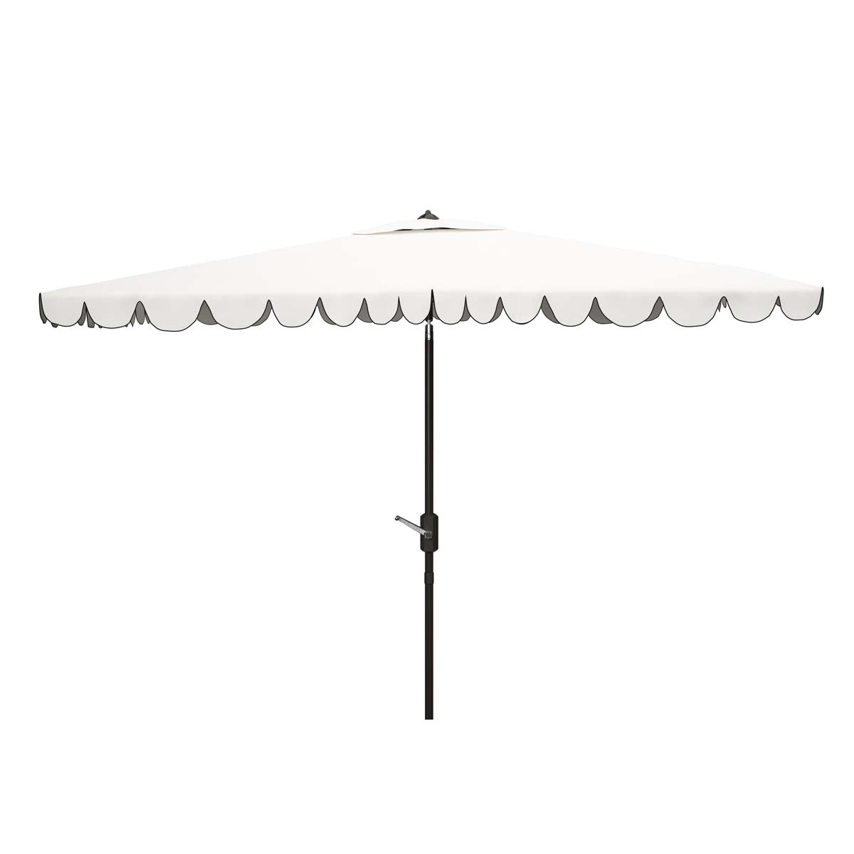 Safavieh Venice 6.5 X 10 Ft Rect Crank Umbrella , PAT8310