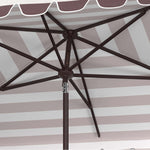 Safavieh Vienna 6.5 X 10 Ft Rect Crank Umbrella , PAT8311
