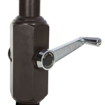 Safavieh Elegant Valance 7.5 Ft Square Umbrella , PAT8406 - Navy/White