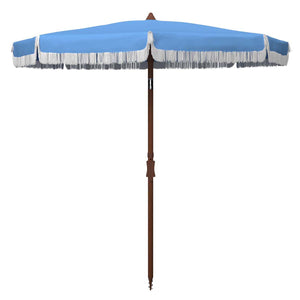 Safavieh Estonia 6.5 Ft Fringe Umbrella, PAT8500