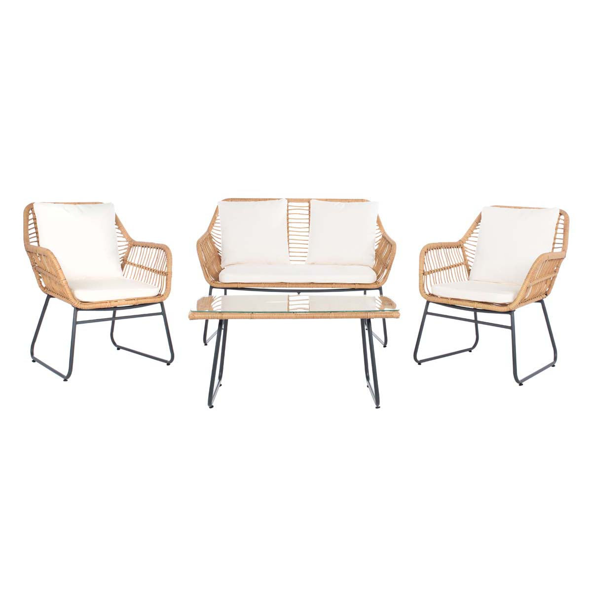 Safavieh Roston 4Pc Living Set , PAT9005