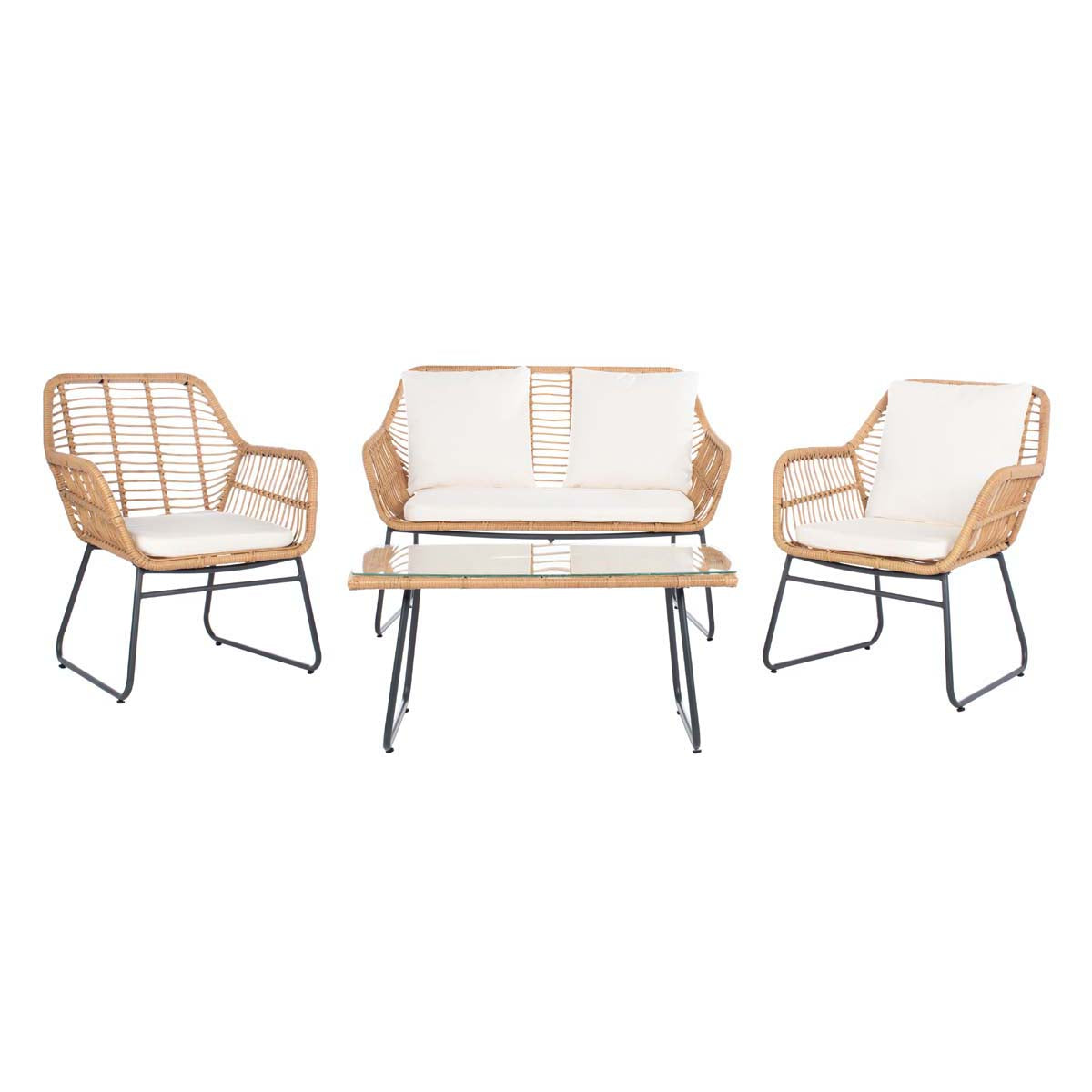 Safavieh Roston 4Pc Living Set , PAT9005