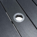 Safavieh Dranda 5 Pc Dining Set , PAT9023 - Black / Beige