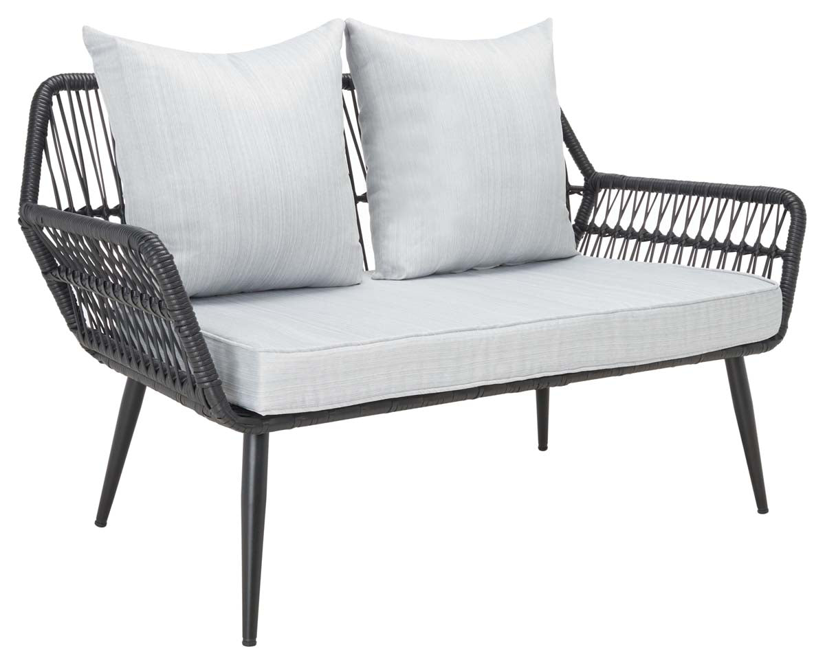Black Rope/Grey Cushion - Black Rope/Grey Cushion