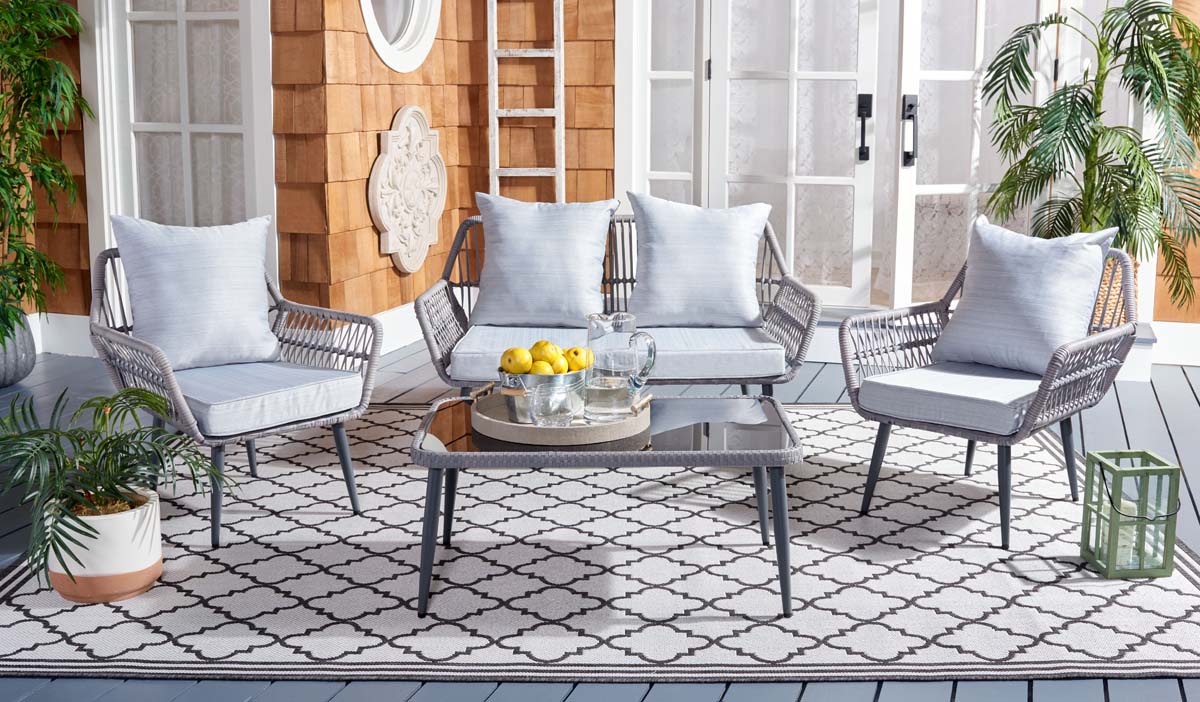 Grey Rope/Grey Cushion - Grey Rope/Grey Cushion