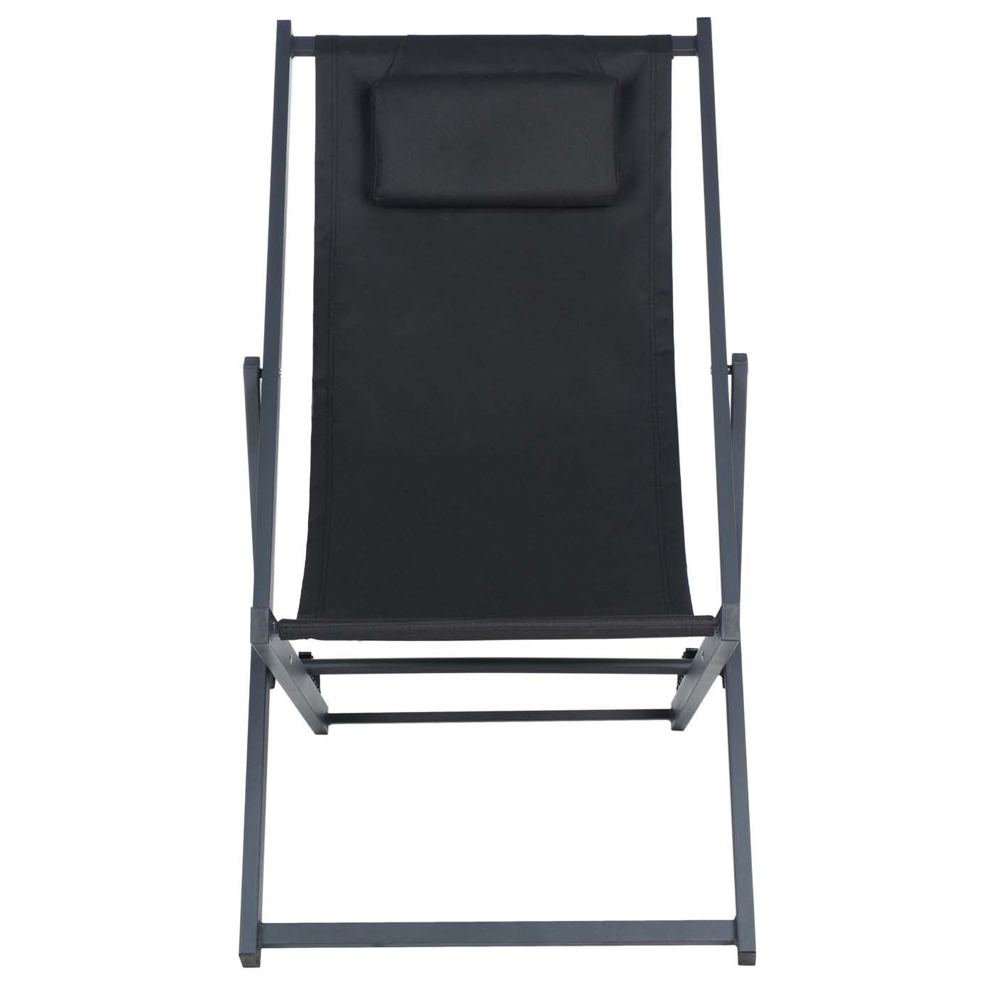 Safavieh Camlin Set Of 2 Sling Chairs , PAT9039 - Black