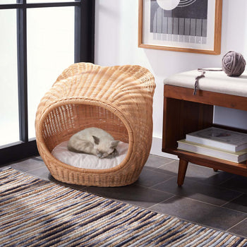 Safavieh Toru Cat Bed W/ Cushion , PET6502