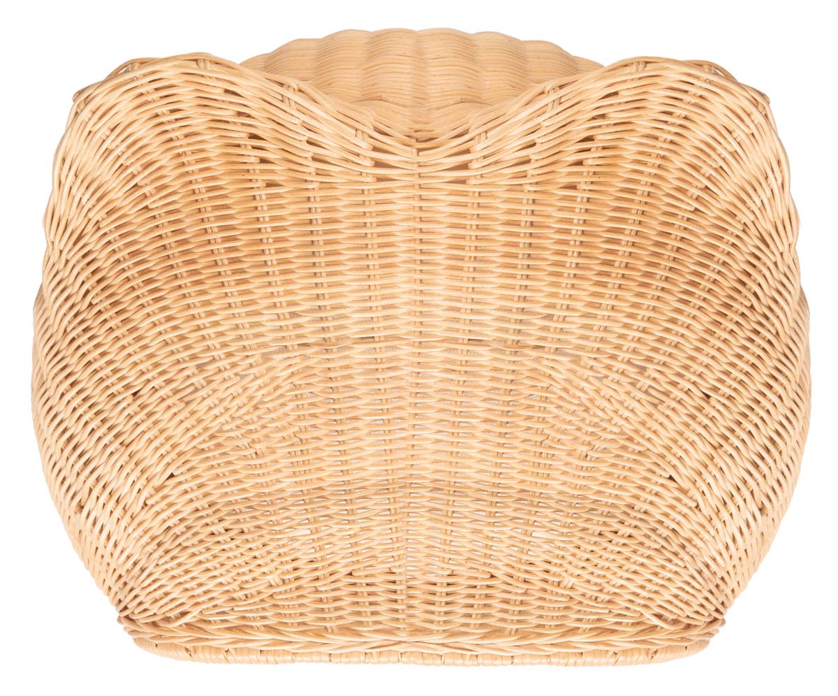 Safavieh Toru Cat Bed W/ Cushion , PET6502 - Natural Honey / White