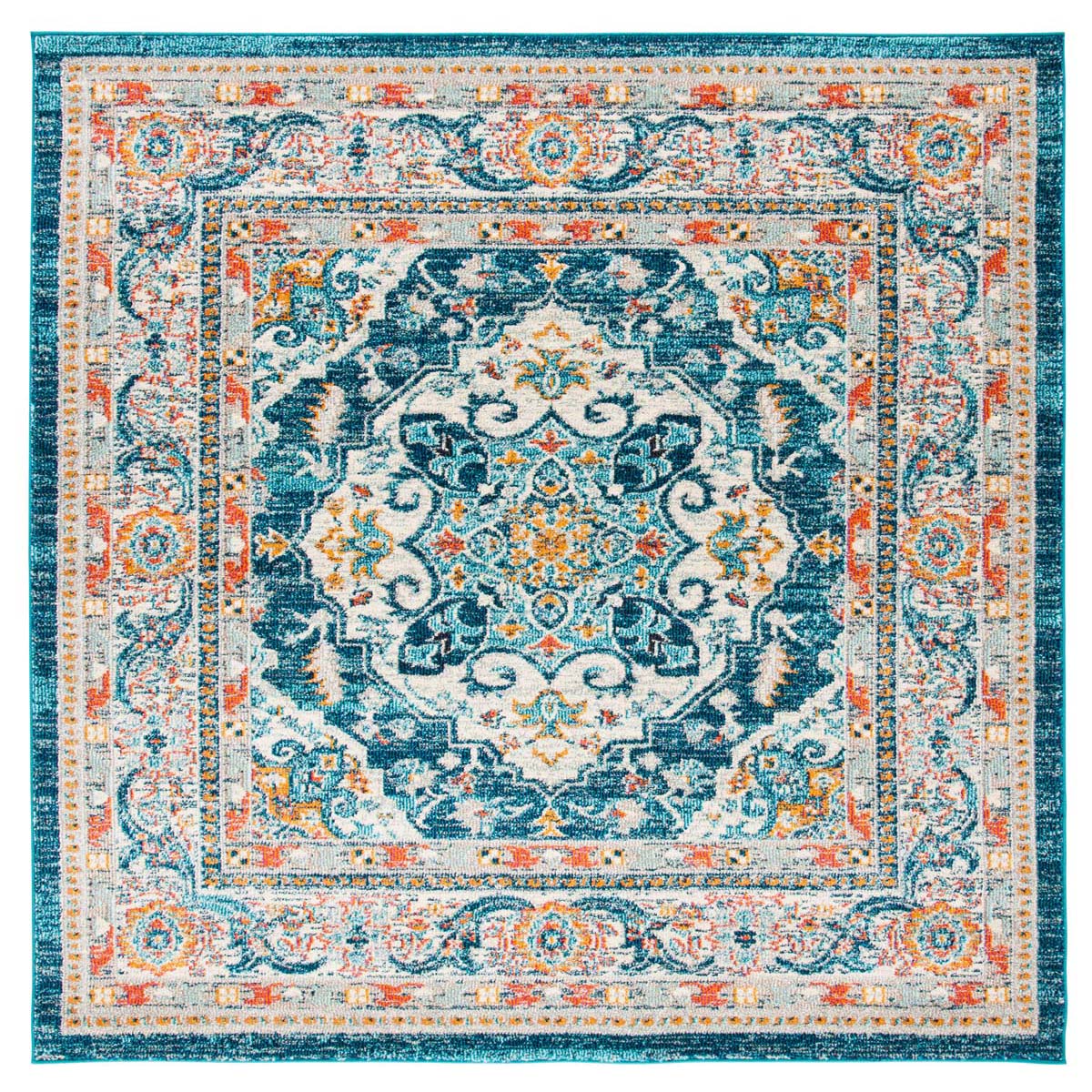 Safavieh Phoenix 154 Rug, PHX154 - Ivory / Blue