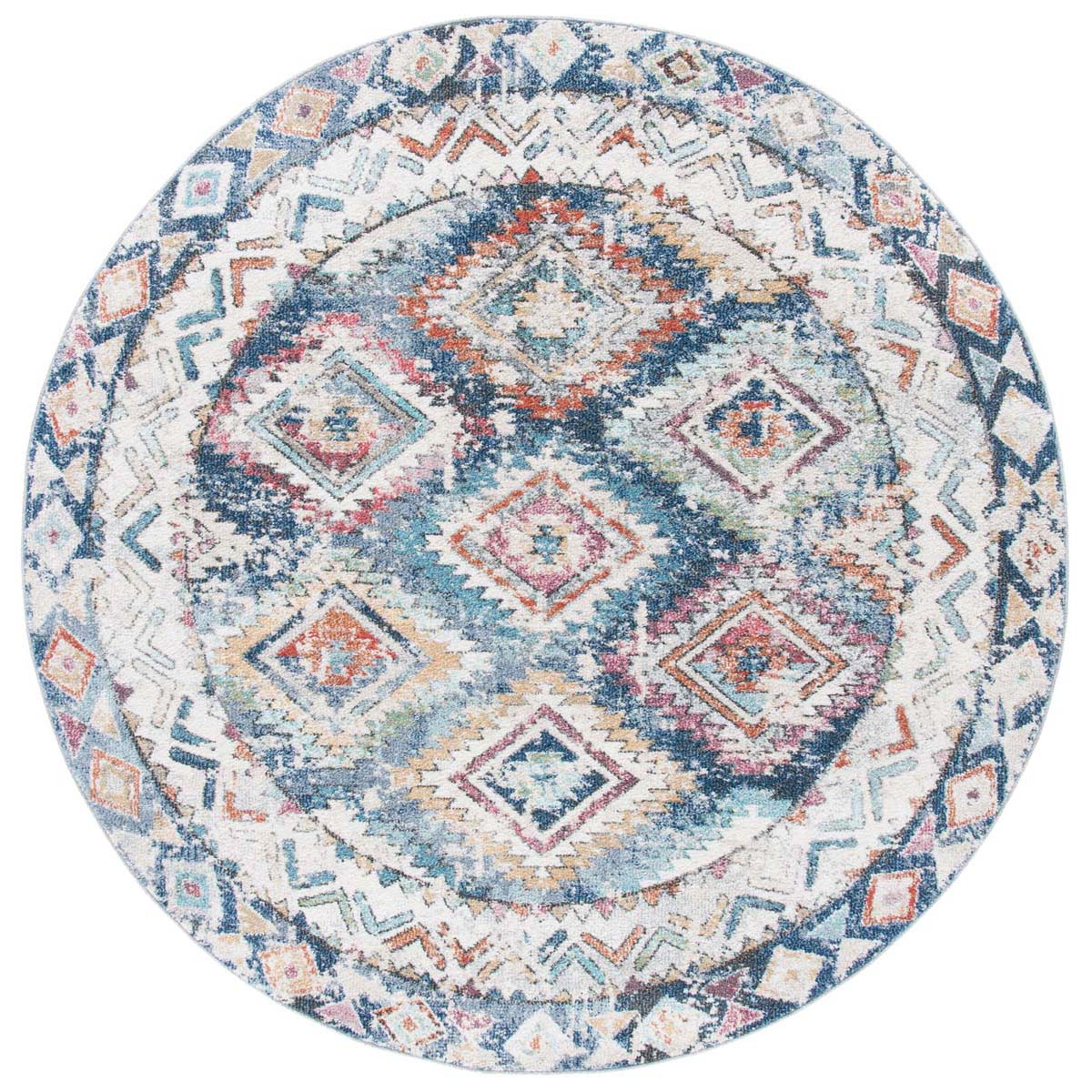 Safavieh Phoenix 274 Rug, PHX274 - Blue / Ivory