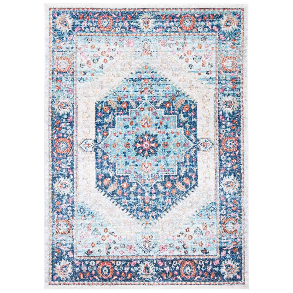 Safavieh Phoenix 291 Rug, PHX291 - Ivory / Blue