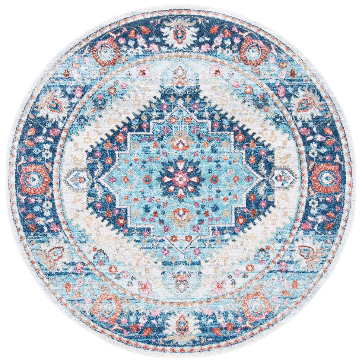 Safavieh Phoenix 291 Rug, PHX291 - Ivory / Blue