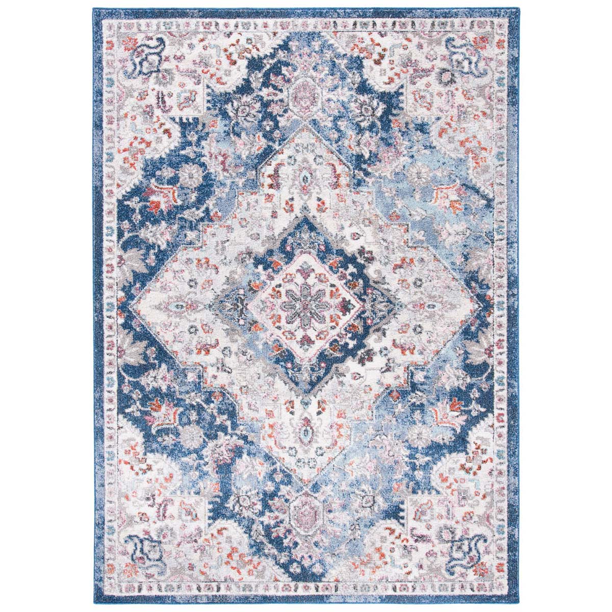 Safavieh Phoenix 293 Rug, PHX293 - Ivory / Blue
