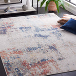 Safavieh Phoenix 500 Rug, PHX500 - Ivory / Blue Rust