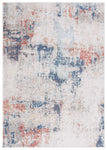Safavieh Phoenix 500 Rug, PHX500 - Ivory / Blue Rust