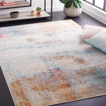 Safavieh Phoenix 506 Rug, PHX506 - Aqua / Gold Rose