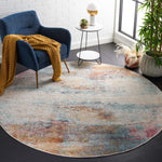 Safavieh Phoenix 506 Rug, PHX506 - Aqua / Gold Rose