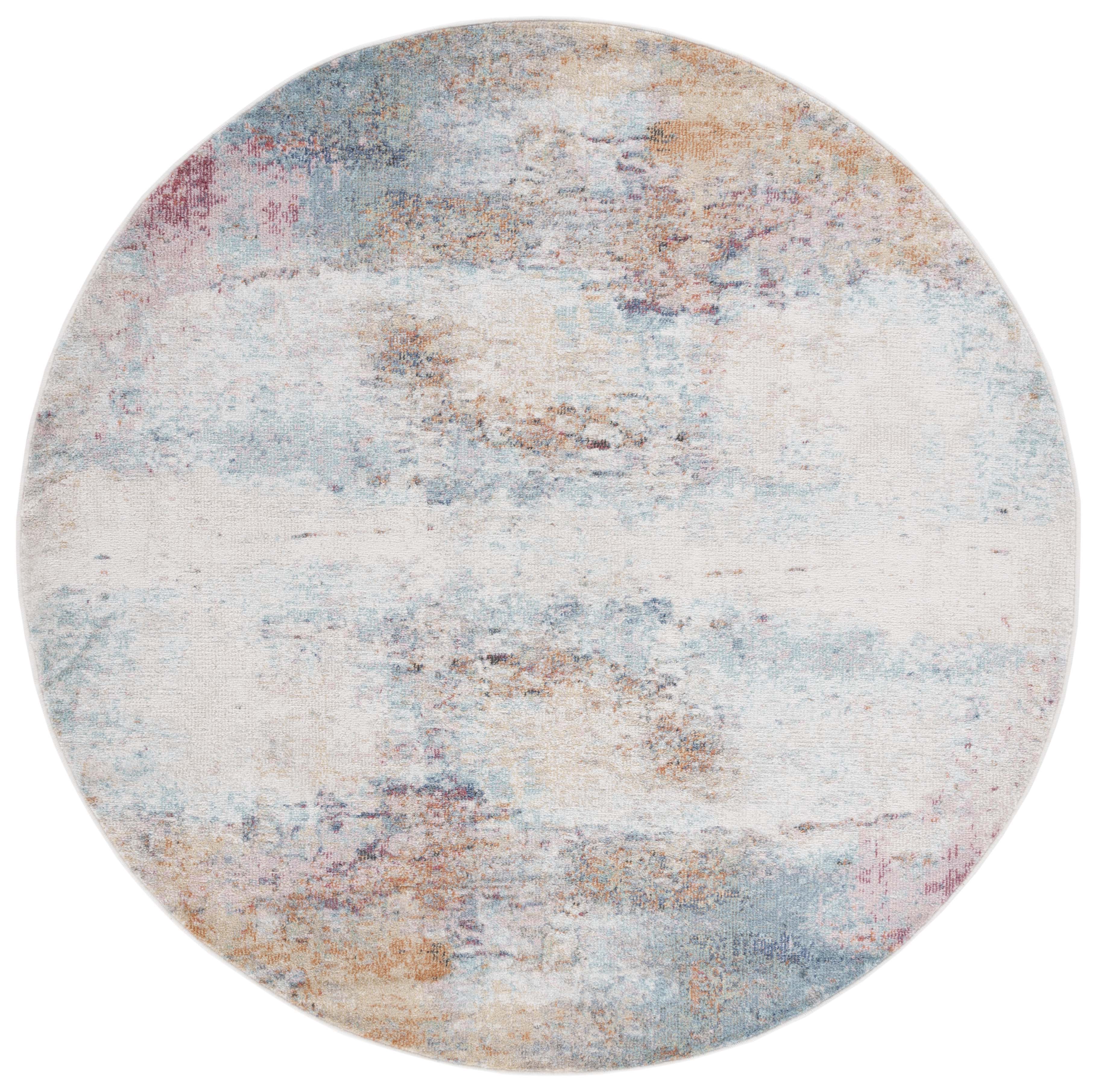 Safavieh Phoenix 506 Rug, PHX506 - Aqua / Gold Rose