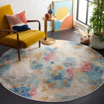 Safavieh Phoenix 508 Rug, PHX508 - Aqua / Gold Rose