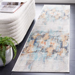 Safavieh Phoenix 510 Rug, PHX510 - Aqua / Gold Rust